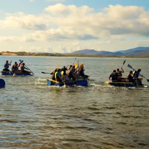 Cromane seafest raft race