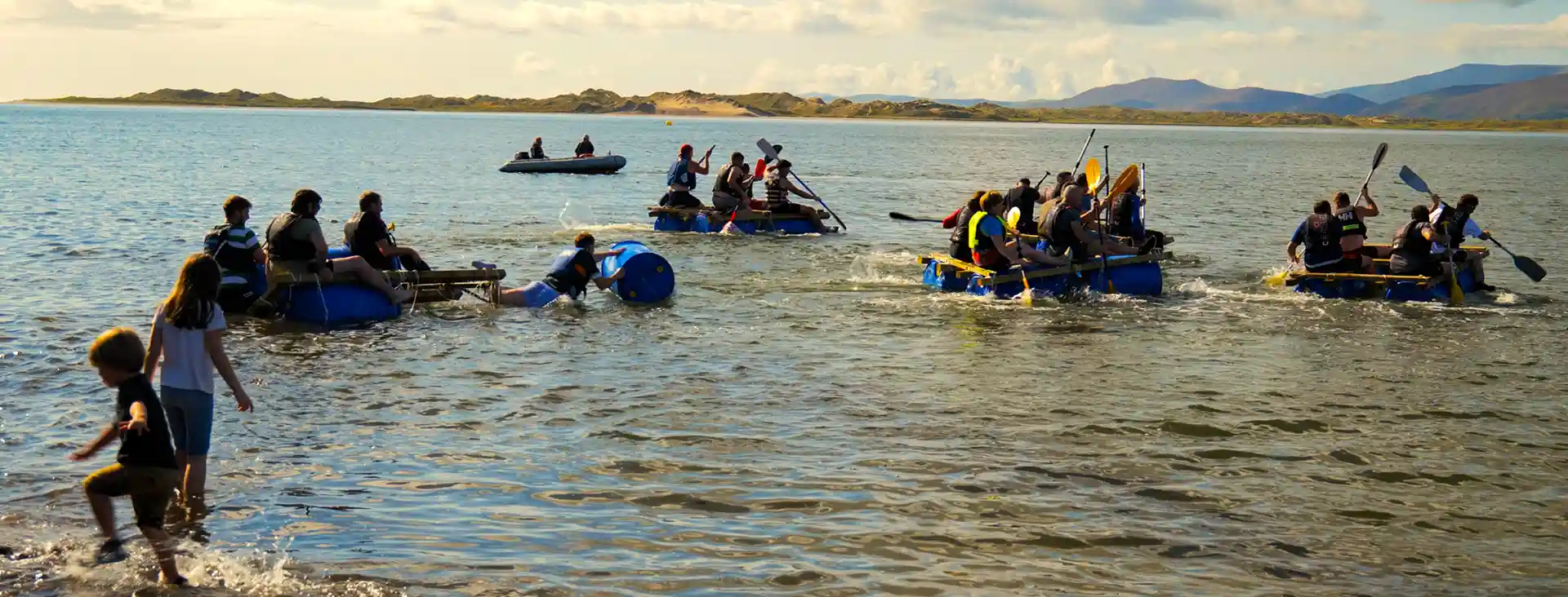 Cromane seafest raft race