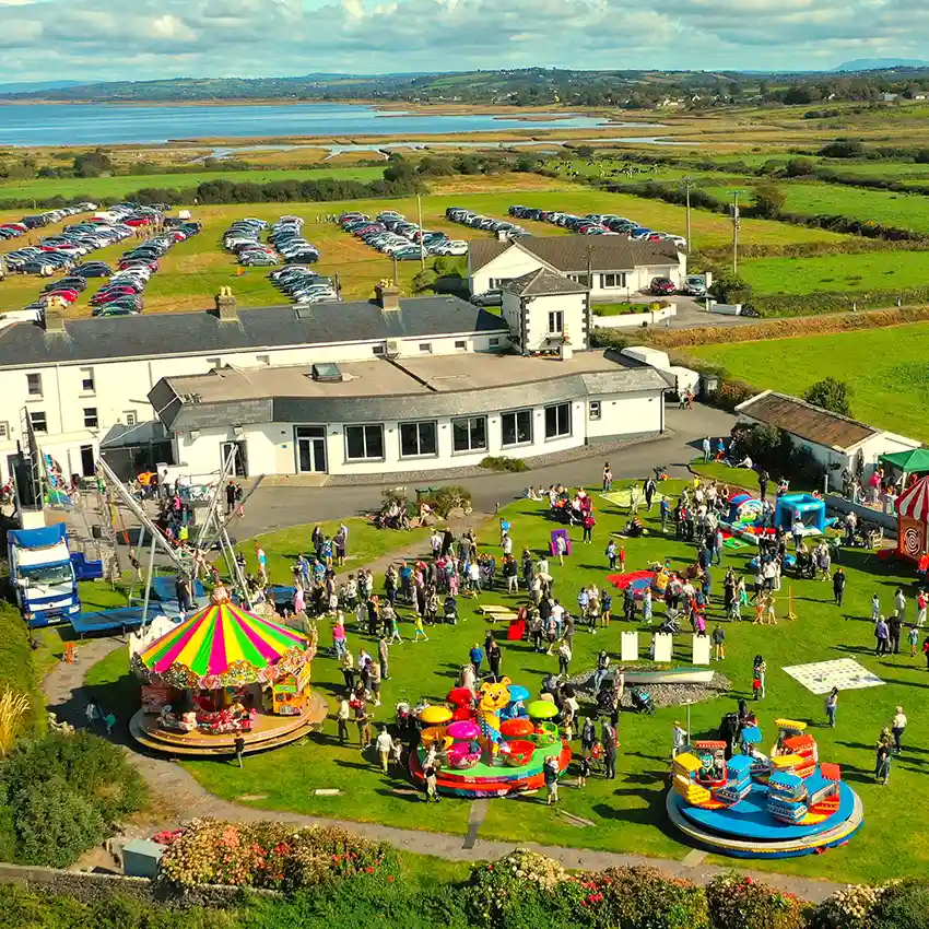 Cromane Seafest Aerial View of Turf Events Cromane Seafest Aerial View of Turf Events