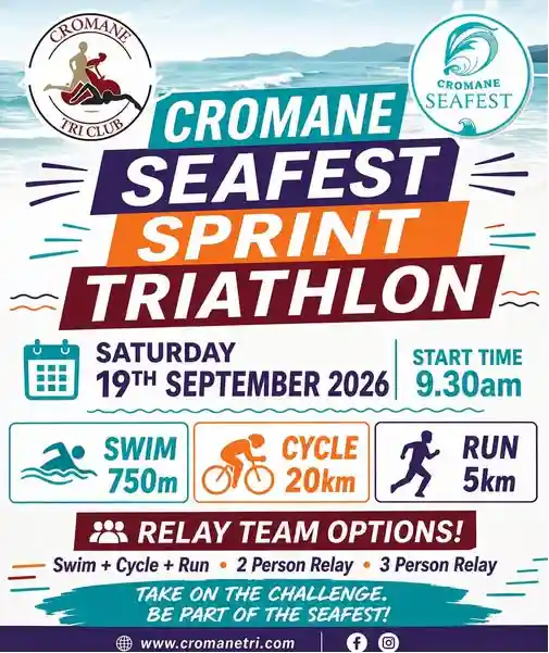 Cromane Seafest Triathlon run