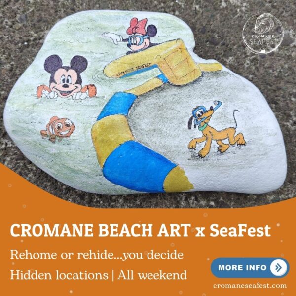 Cromane Beach Art Stone Discovery
